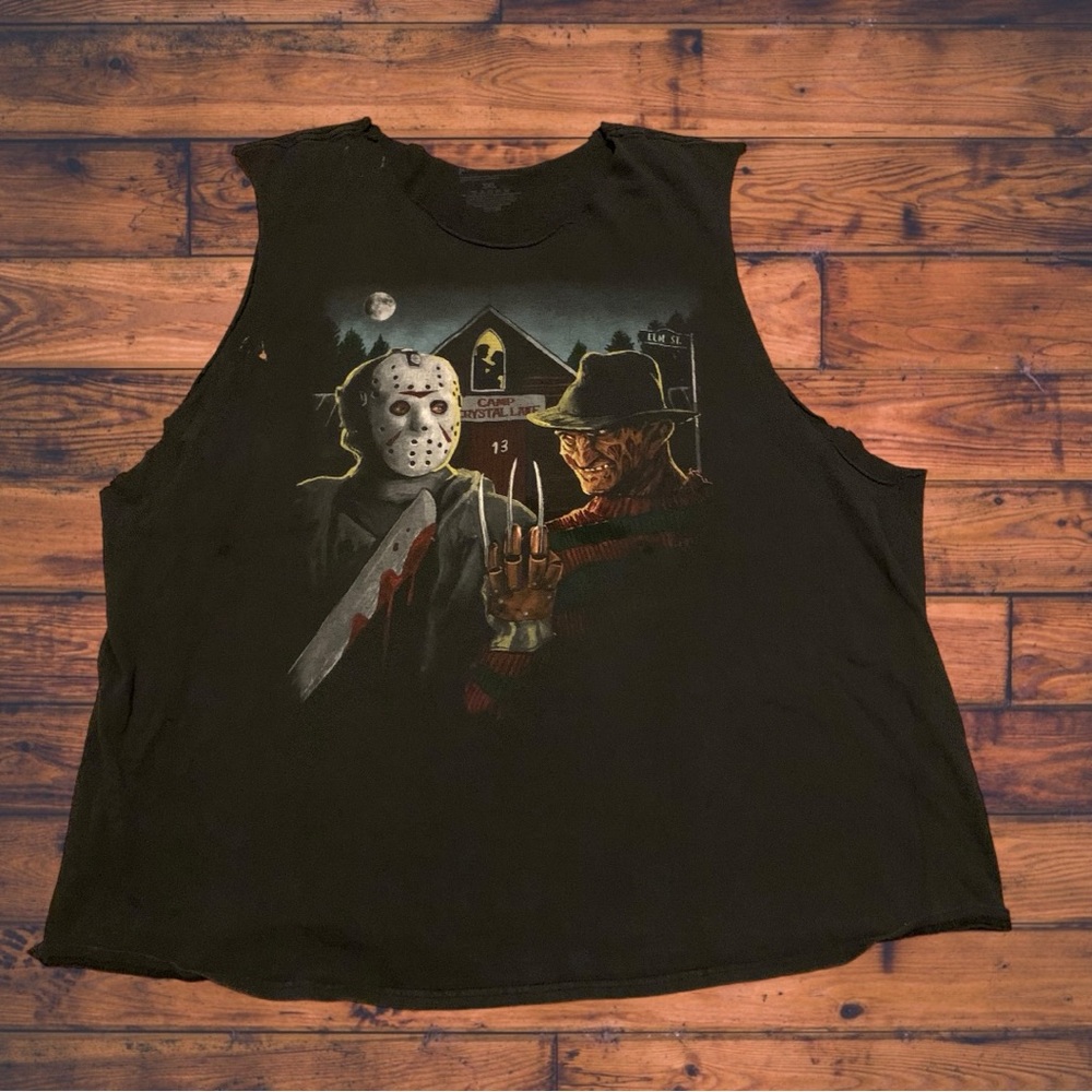 Friday The 13th Freddy Vs Jason Voorhees Shirt Spooky Freddy Krueger Halloween